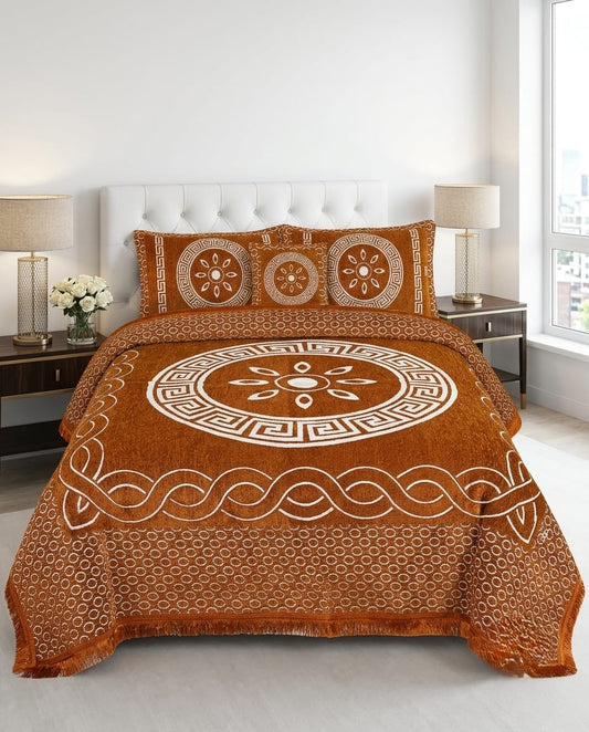 Velvet Bedsheet Set – 5 Piece
