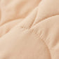 luxury peach bedspread set