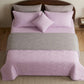 reversible bed in a bag – baby pink & smoke grey