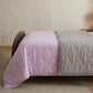 reversible bed in a bag – baby pink & smoke grey