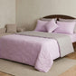 reversible bed in a bag – baby pink & smoke grey