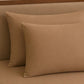 elegant camel tan bedspread set