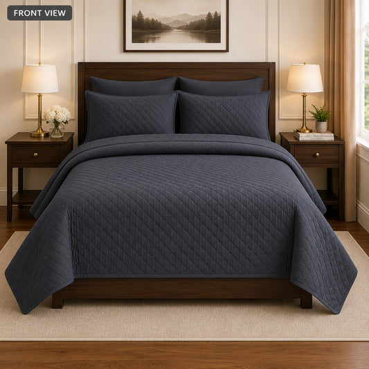 elegant teal blue bedspread set