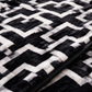 cloudy ac fleece blanket chocolate brown