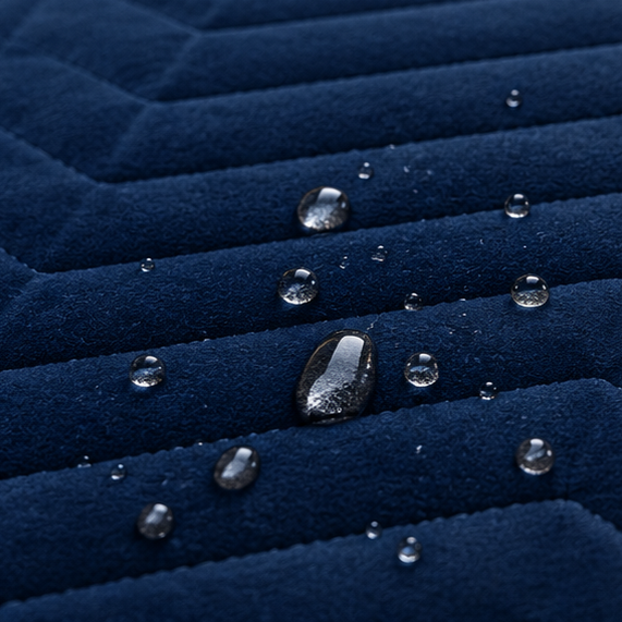 waterproof quilted mattress protector navy blue