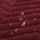 waterproof quilted mattress protector maroon
