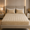 waterproof quilted mattress cream