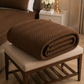 waterproof quilted mattress dark brown