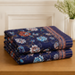 crystal cotton lifebedsheet navy blue