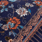 crystal cotton lifebedsheet navy blue