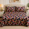 crystal cotton lifetime bedsheet navy blue and red