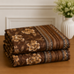 crystal cotton lifetime bedsheet brown