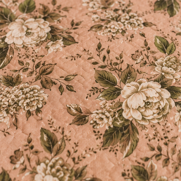 crystal cotton lifetime bedsheet muted rose