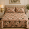 crystal cotton lifetime bedsheet muted rose