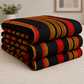 printed quilted bedspread black and