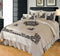 Luxury Emboss Velvet Bridal Bed Set – 9 Piece