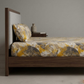 autumn leaves luxe microfiber bedsheet set