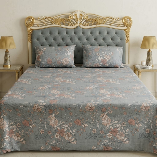 bloom whisper microfiber bedsheet set