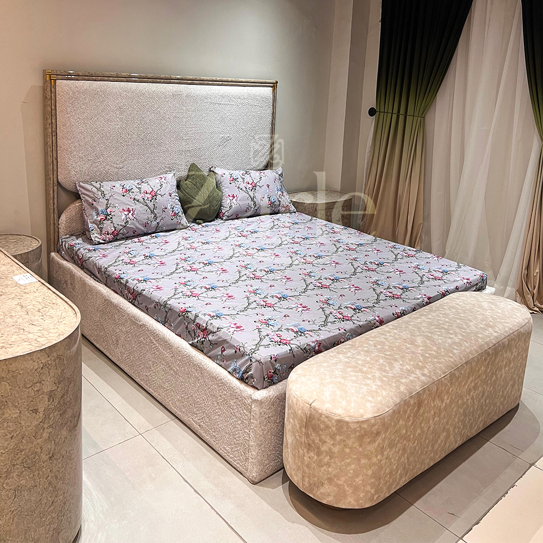 vintage bloom premium microfiber bedsheet set