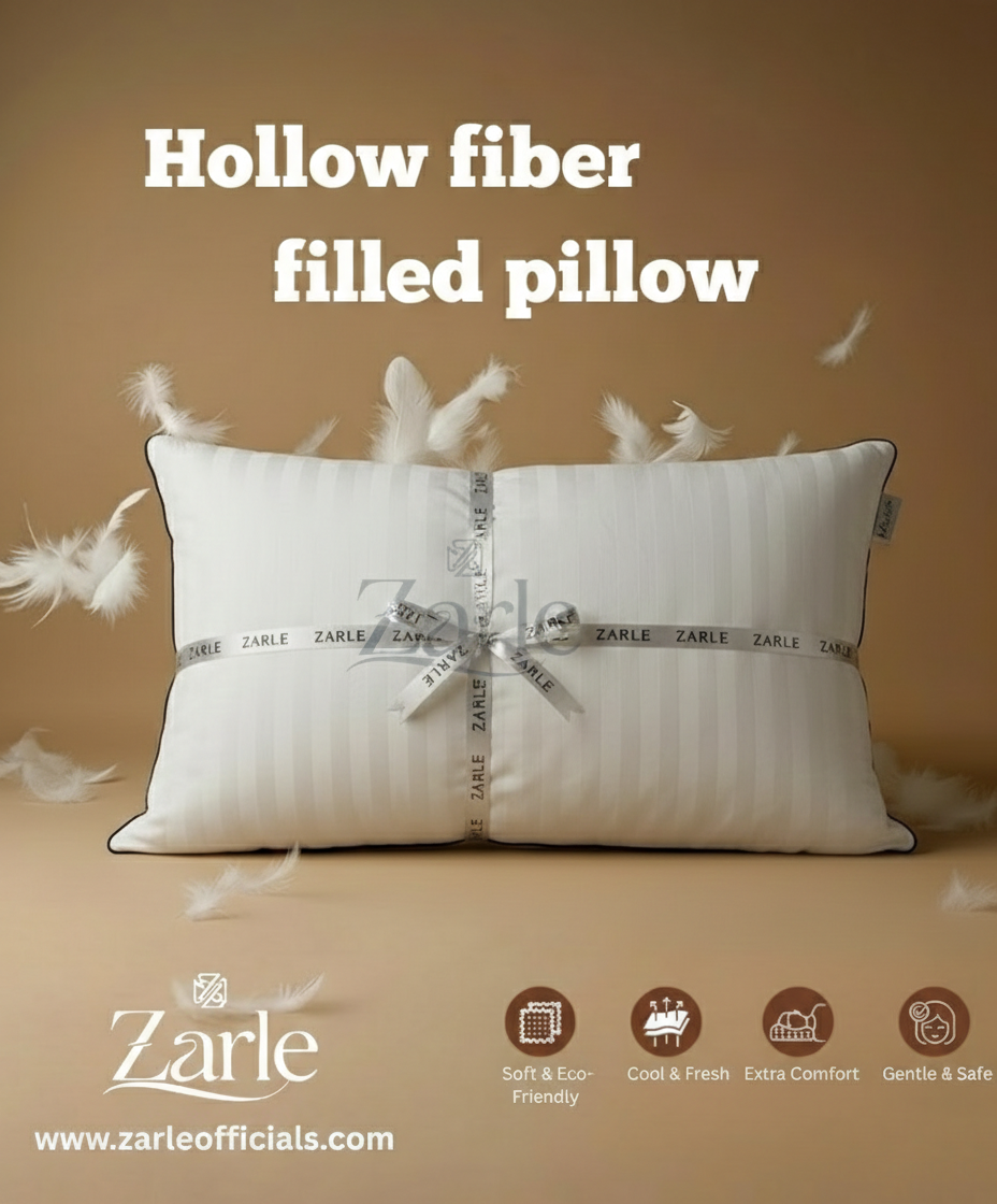 hollow fiber filled single pillow