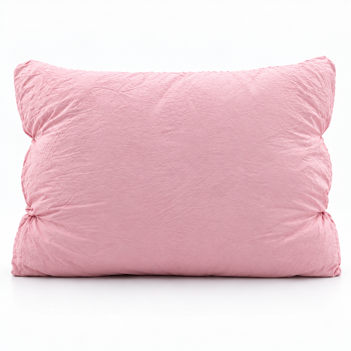 Ruched Cotton Pillow