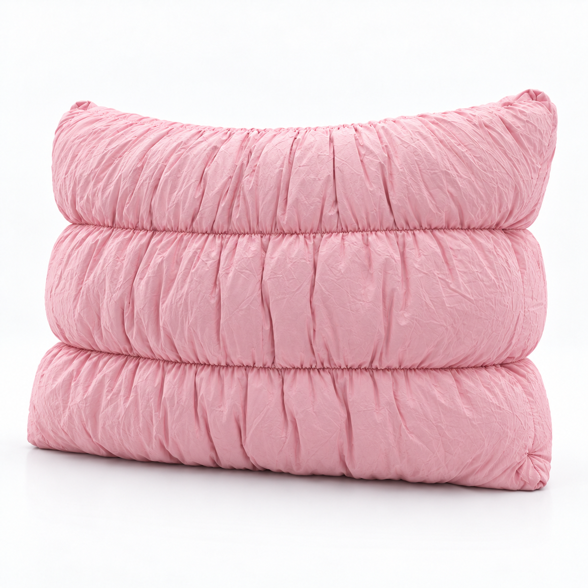 Ruched Cotton Pillow