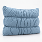 Ruched Cotton Pillow