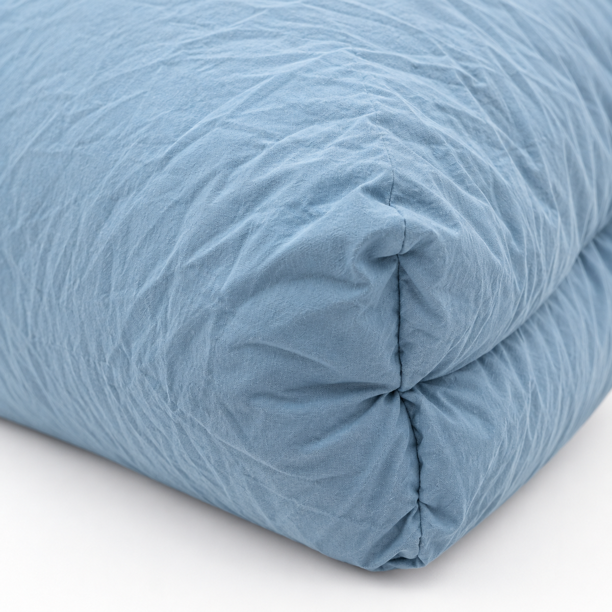 Ruched Cotton Pillow