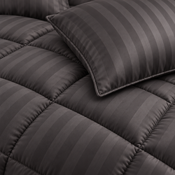 Charcoal Grey Premium Dyed Razai – 1 Piece