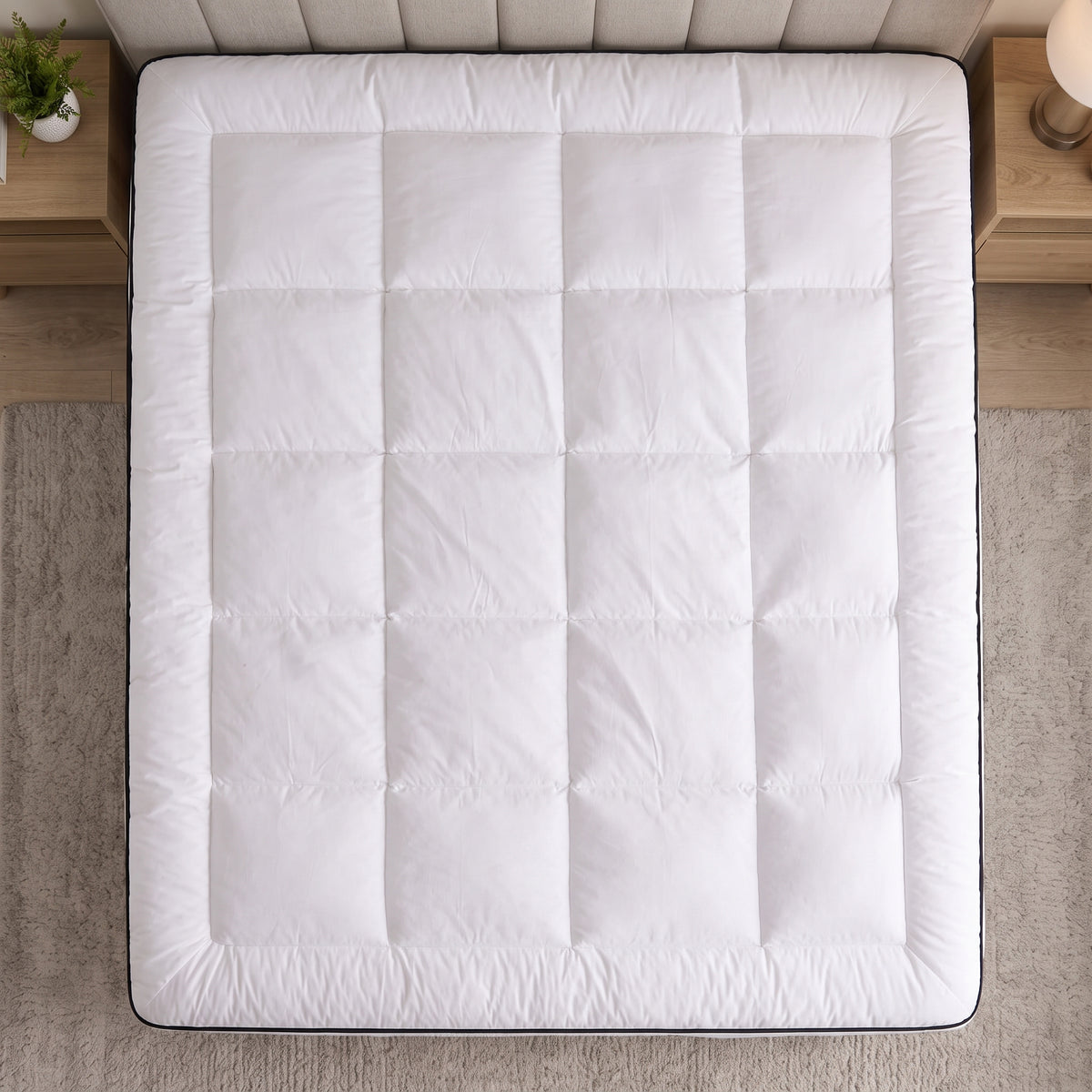 Premium Quilted Mattress Topper