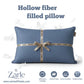 Luxury Cotton Sateen Pillow | 200 TC | Soft Hollow Fiber Filled