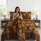 Golden Bark Crystal Cotton Lifetime Bedsheet