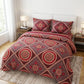 Ruby Ajrakh Crystal Cotton Lifetime Bedsheet