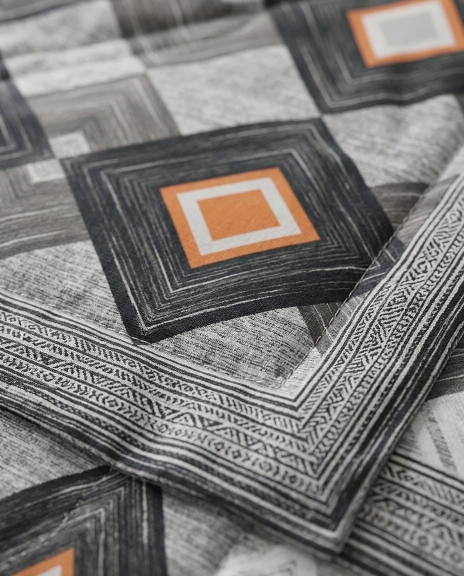 Tangelo Lines Crystal Cotton Lifetime Bedsheet