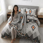 Tangelo Lines Crystal Cotton Lifetime Bedsheet