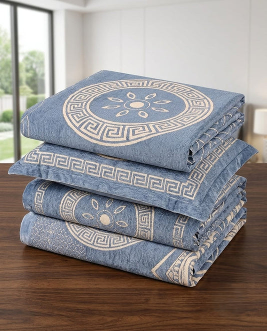 Velvet Bedsheet Set – 5 Piece