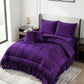 14 Piece Palashe Frilled Bedding Set