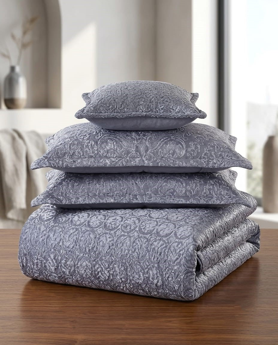 14 Piece Palashe Frilled Bedding Set