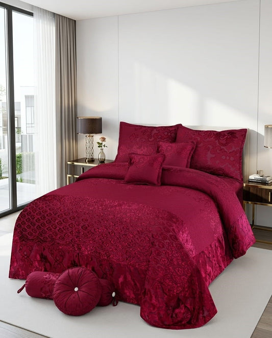 14 Piece Palashe Frilled Bedding Set