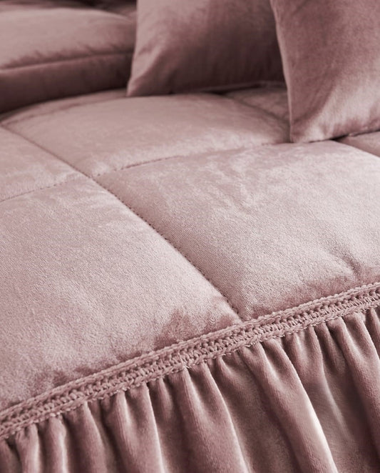 Emboss Velvet Razai Set