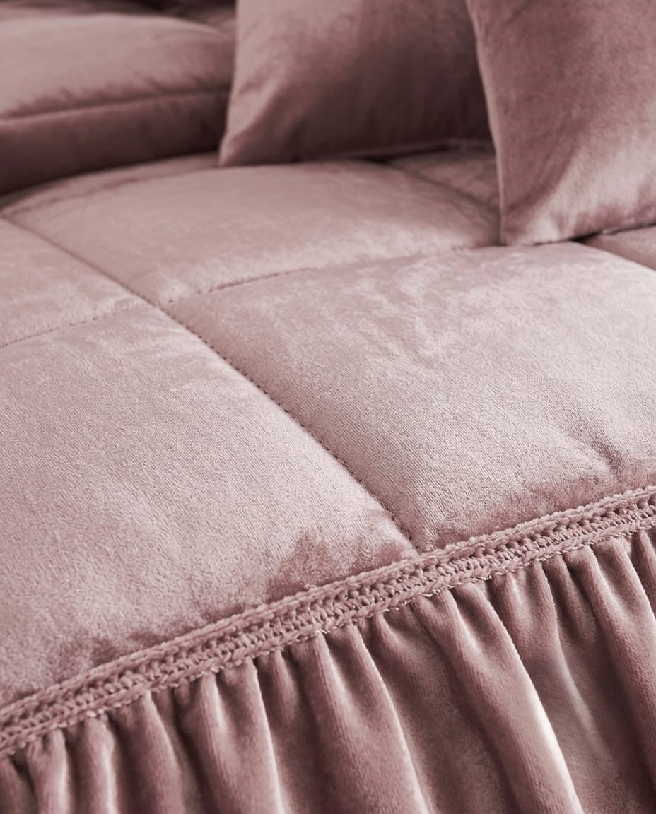 Emboss Velvet Razai Set