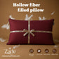 Luxury Cotton Sateen Pillow | 200 TC | Soft Hollow Fiber Filled