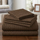 Emboss Velvet Quilted Frilled Luxury Bridal Bedsheet Set – 5 Piece