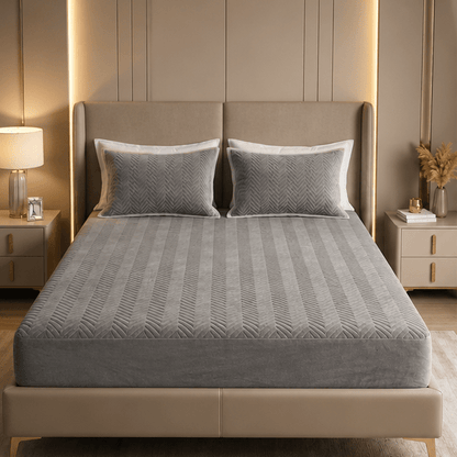 Bedsheet + Mattress Protector Bundle – Save Rs. 500 - Zarle