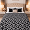 Cloudy AC Fleece Blanket Black - Zarle