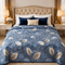 Cloudy AC Fleece Blanket Monochrome Grey - Zarle