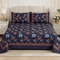 Crystal Cotton Lifetime Bedsheet Navy blue - Zarle