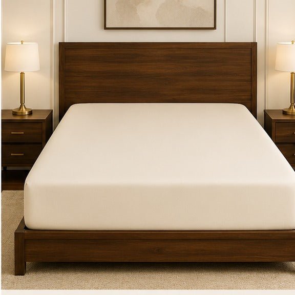 Elegant Cream Bedspread Set - Zarle