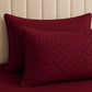 Elegant Maroon Bedspread Set - Zarle