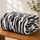 Luxury Plush Bed Blanket Black - Zarle